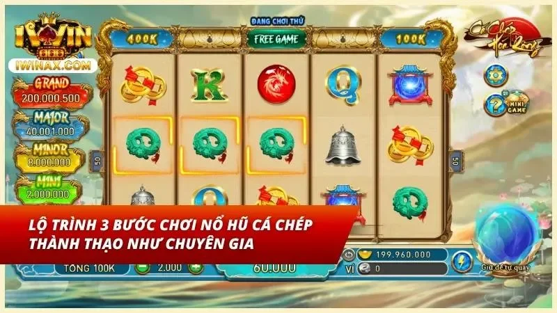 Bật mí quy trình 3 bước tham gia Cá Chép Hóa Rồng