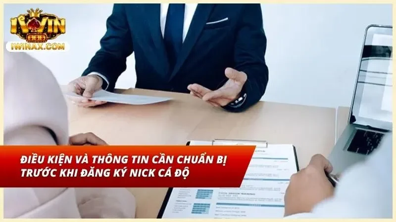 Điều kiện và dữ liệu đăng ký