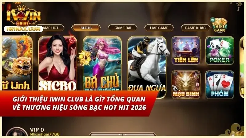 Giao diện trang chủ sang trọng và đẳng cấp của cổng game đang đứng đầu thị trường