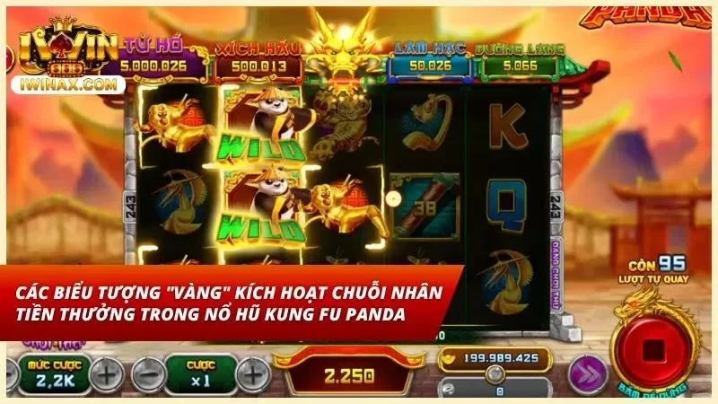 Các biểu tượng đặc biệt giúp kết nối chuỗi chiến thắng liên tục trên những dòng thưởng