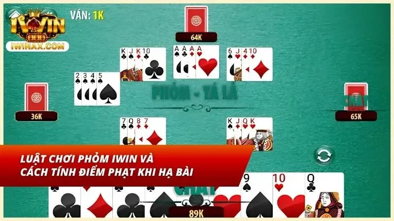 Người chơi đang thao tác bốc lá bài từ nọc trực tuyến