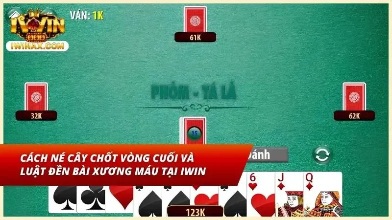 Cược thủ đang chọn thẻ bài an toàn để làm cây chốt vòng 4